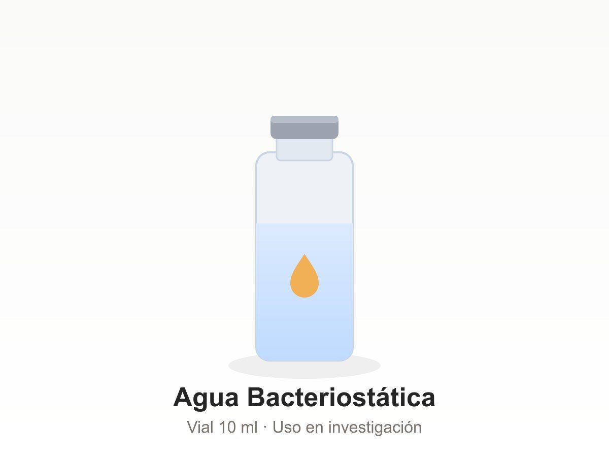 Agua Bacteriostática Agua Bacteriostática 10 ml